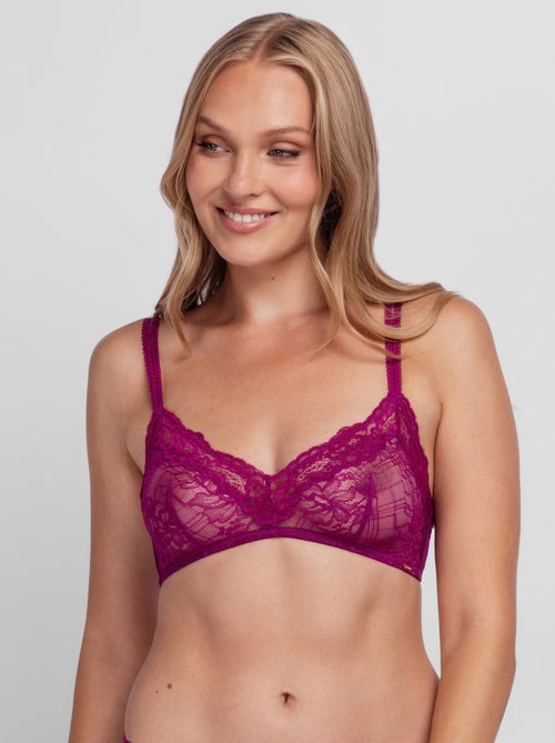 Bralette non rembourrée en dentelle origins Dorina - Kiabi