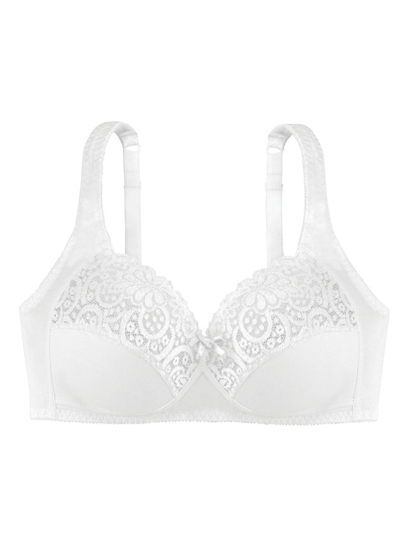 Bralette non rembourrée georgina Dorina Blanc - Kiabi