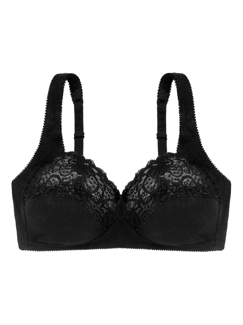 Bralette non rembourrée georgina Dorina Noir - Kiabi