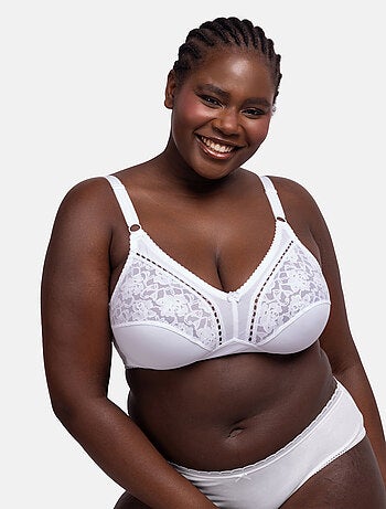 Bralette non rembourrée madeline blanche Dorina