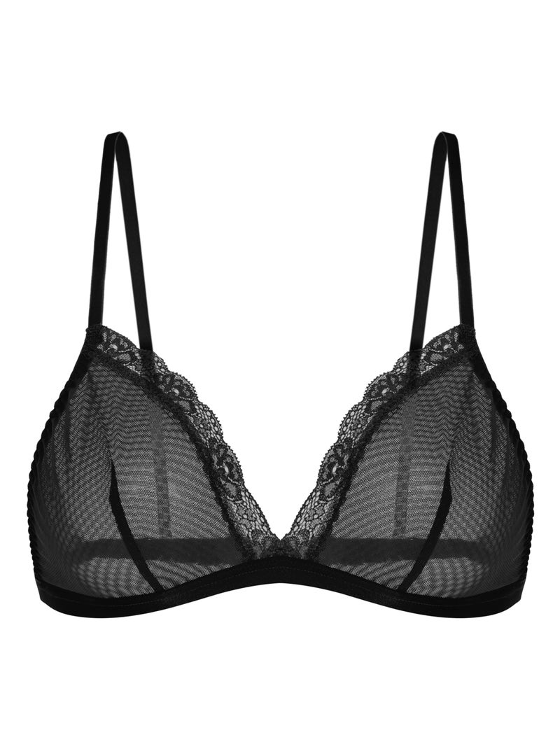 Bralette non rembourrée misha Dorina Noir - Kiabi