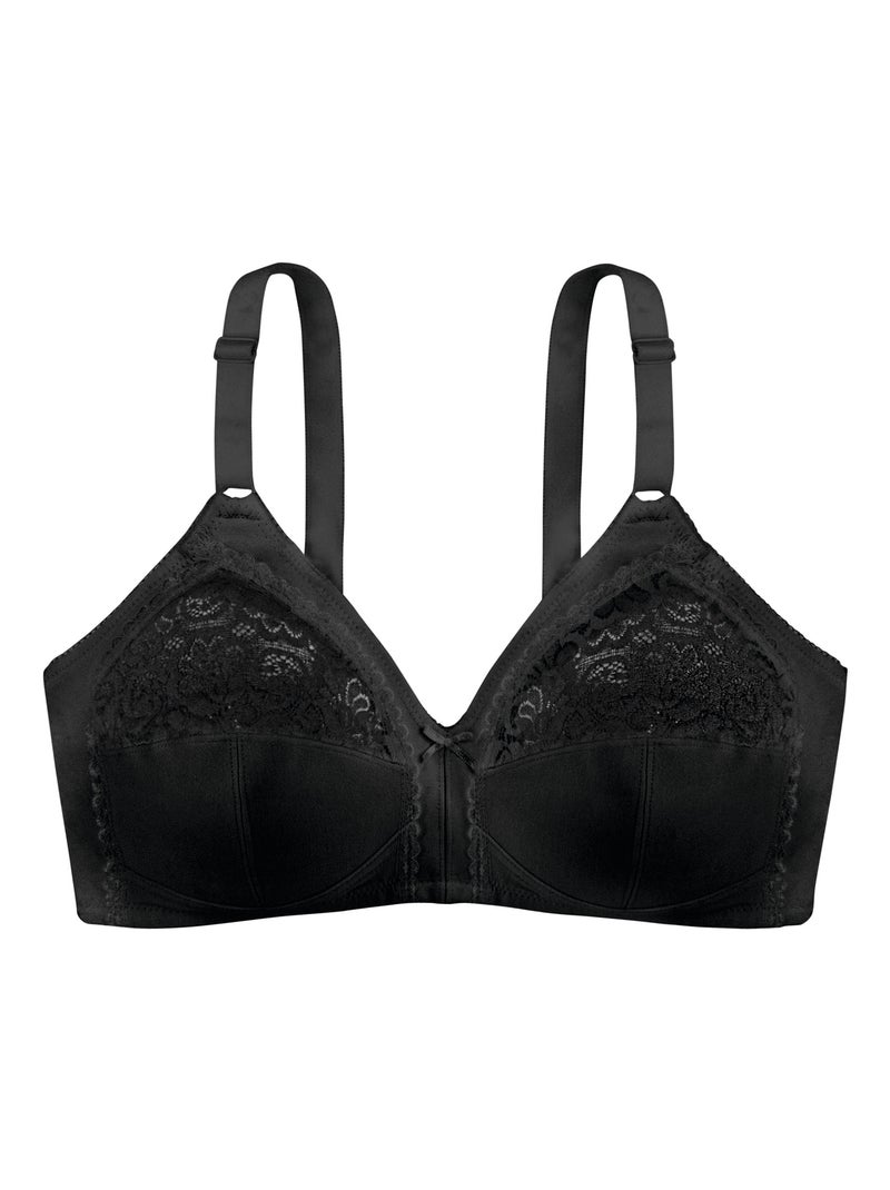 Bralette non rembourrée monica Dorina Noir - Kiabi