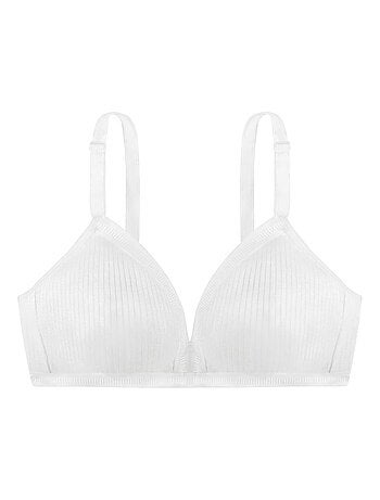 Bralette non rembourrée tiffany blanche Dorina