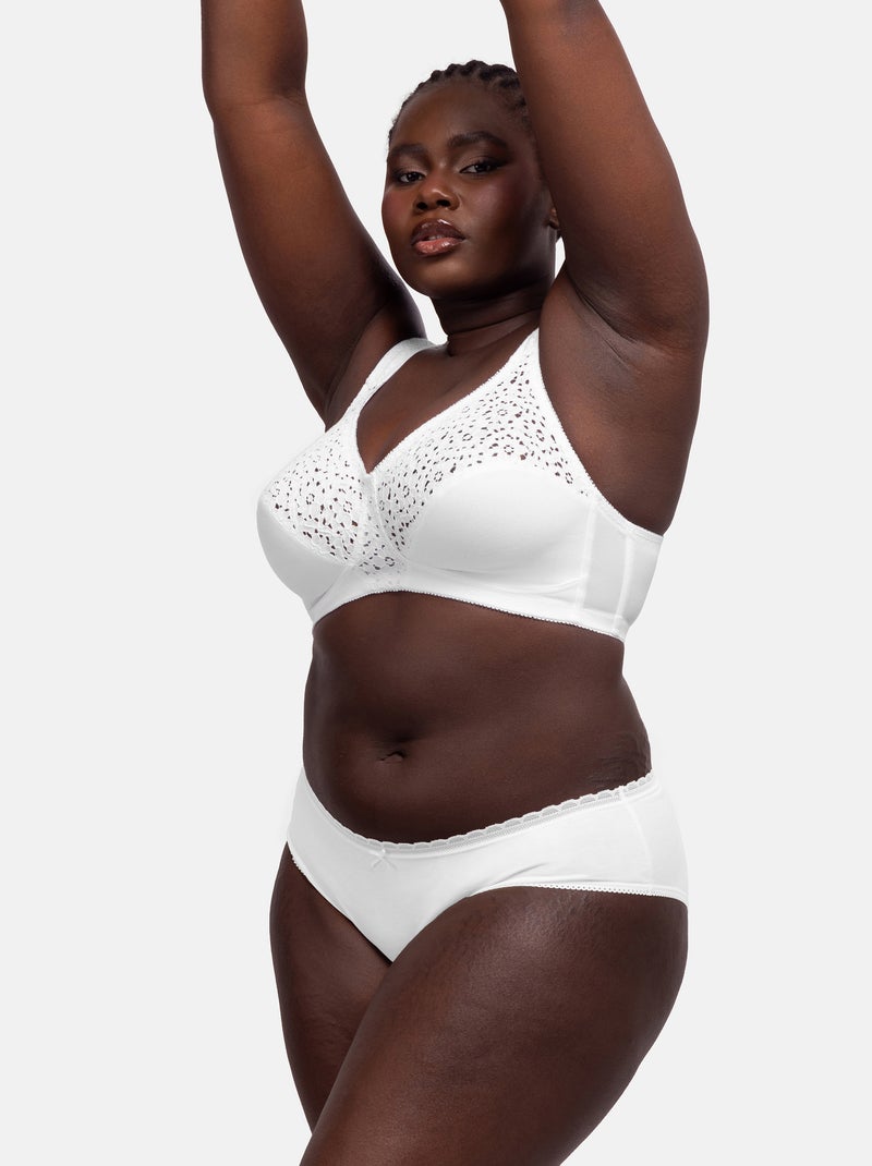 Bralette non rembourrée yvonne Dorina Blanc - Kiabi
