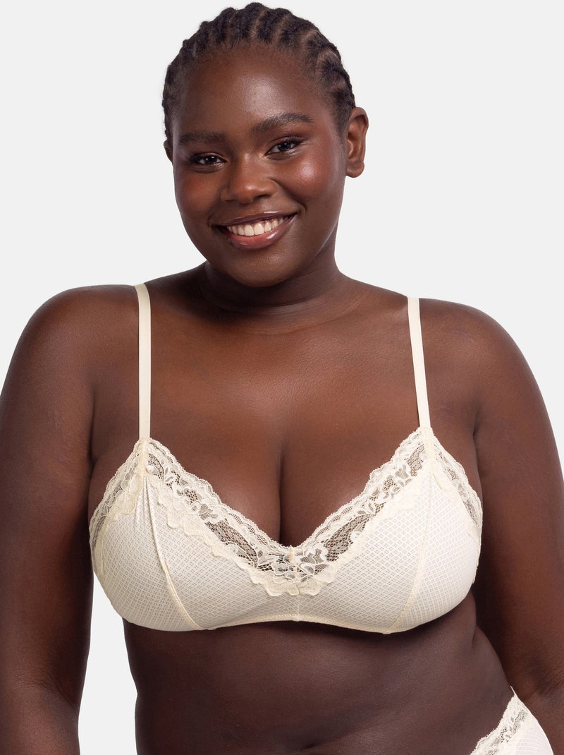 Bralette origines Dorina Ivoire - Kiabi