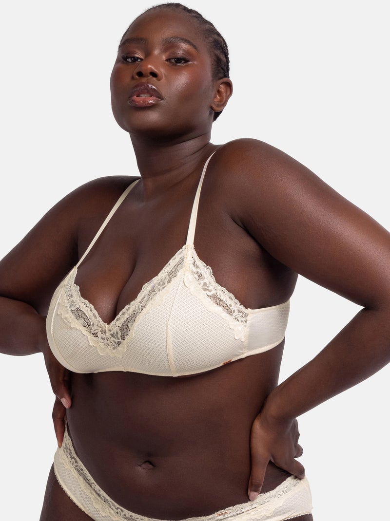 Bralette origines Dorina Ivoire - Kiabi