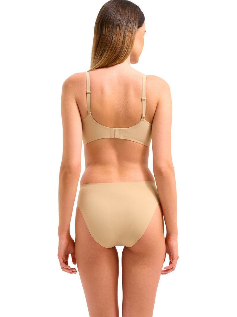 Bralette préformée décolleté v sans armatures my silhouette Beige - Kiabi