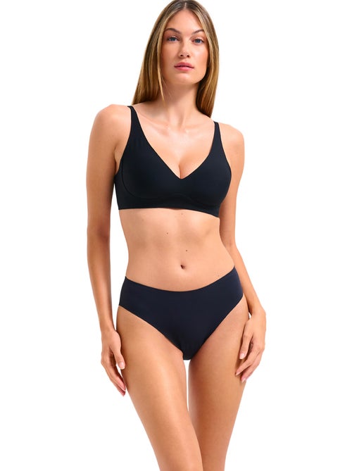 Bralette préformée décolleté v sans armatures my silhouette - Kiabi Bralette préformée décolleté v sans armatures my silhouette - Kiabi