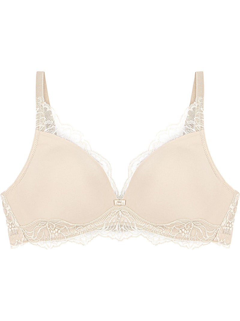 Bralette préformée sans armatures AMOURETTE CHARM Beige - Kiabi
