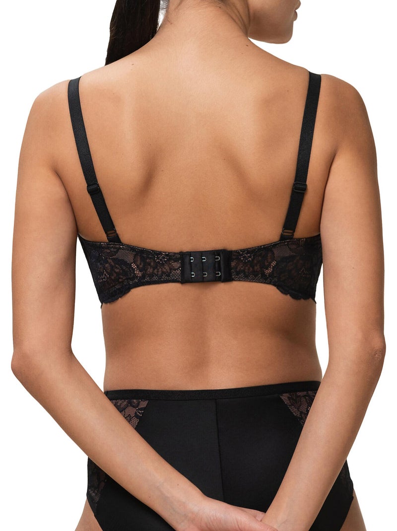 Bralette préformée sans armatures AMOURETTE CHARM Noir - Kiabi