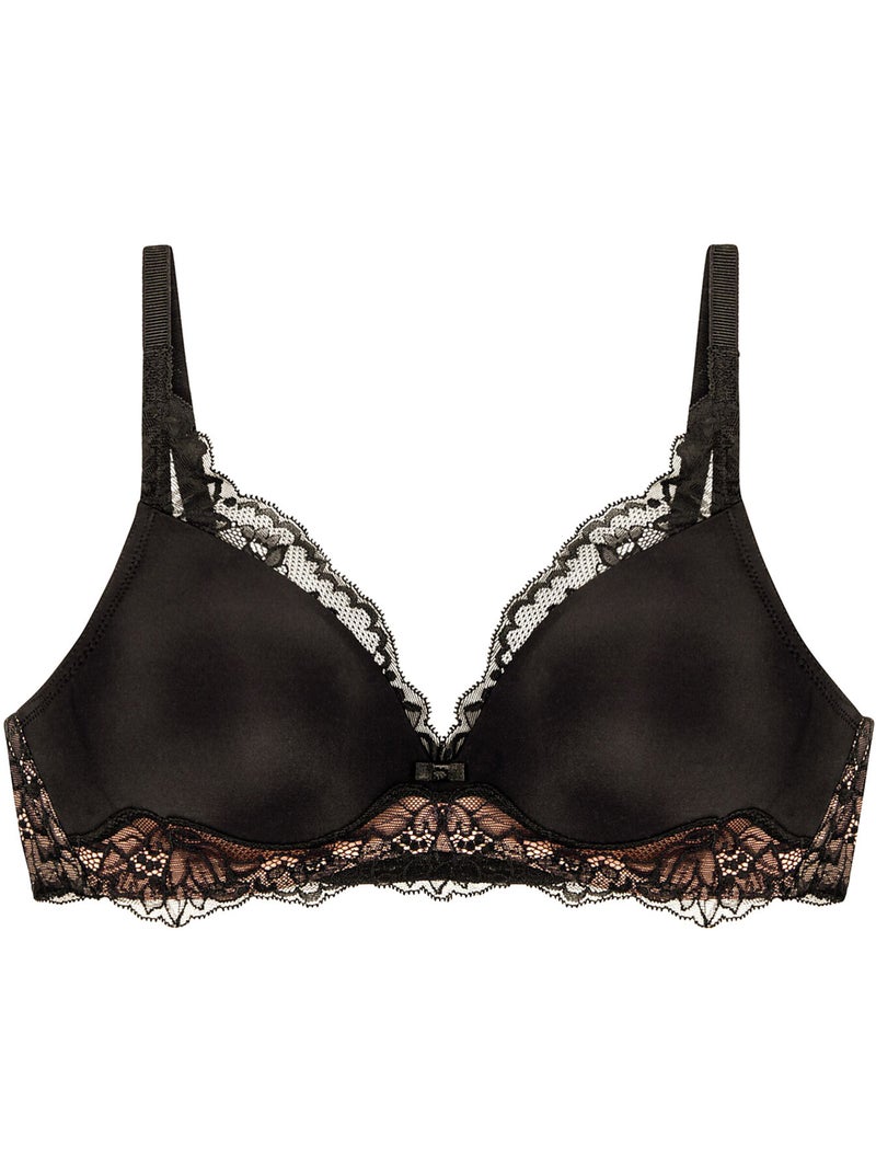 Bralette préformée sans armatures AMOURETTE CHARM Noir - Kiabi