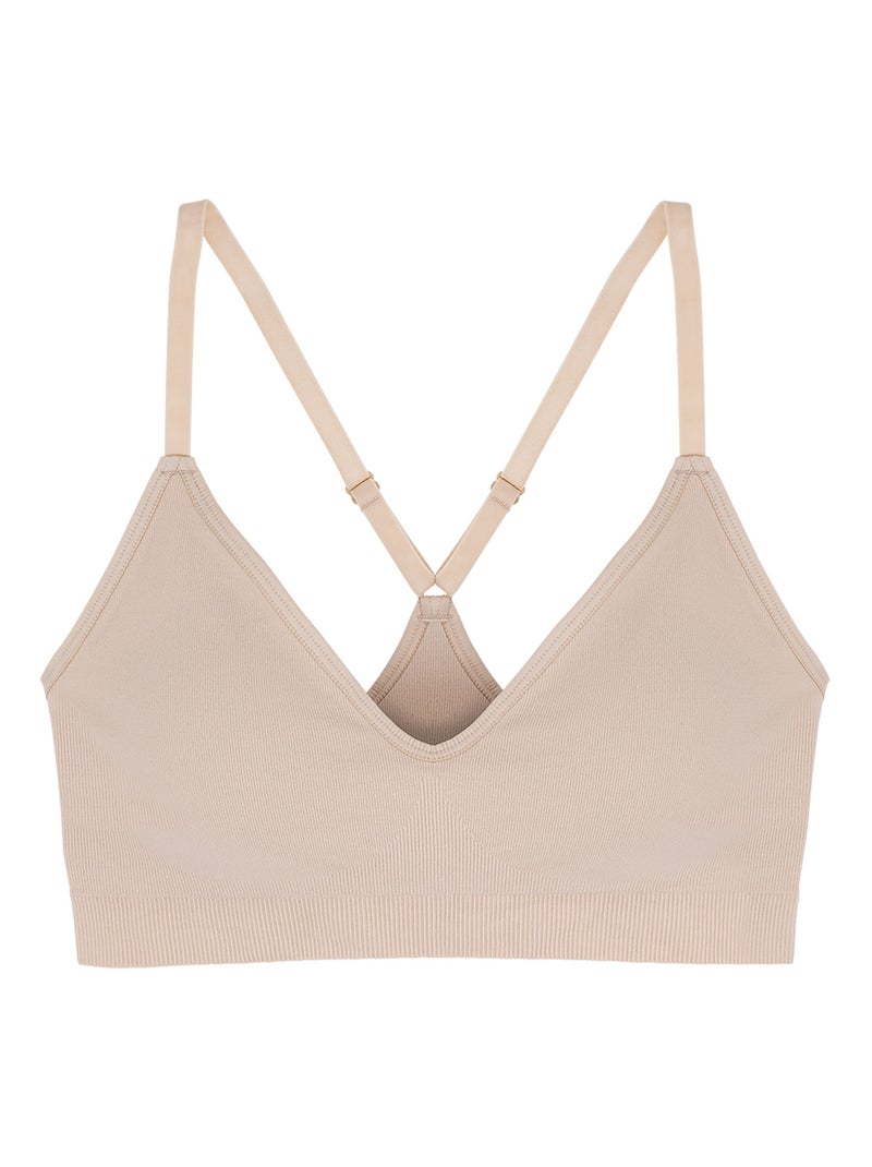 Bralette revive avec bonnets amovibles Dorina Beige - Kiabi