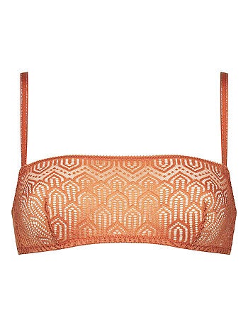 Bralette sans armature en dentelle Mod de Dim