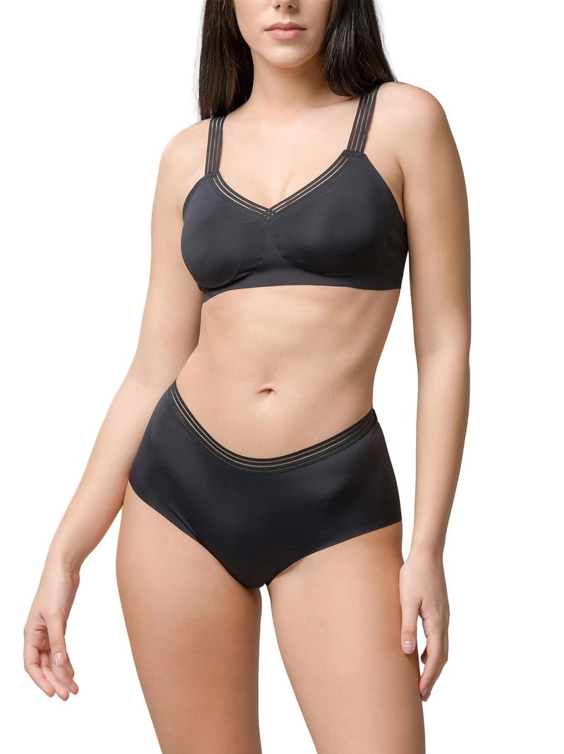 Bralette sans armatures Every Wear Noir - Kiabi