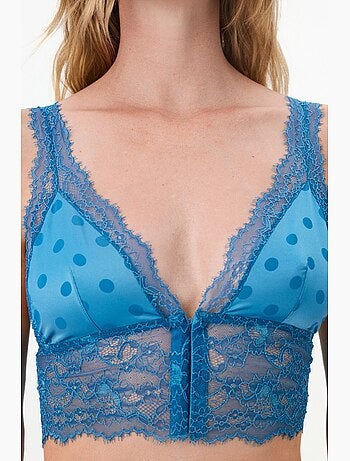 Bralette treso à pois penti