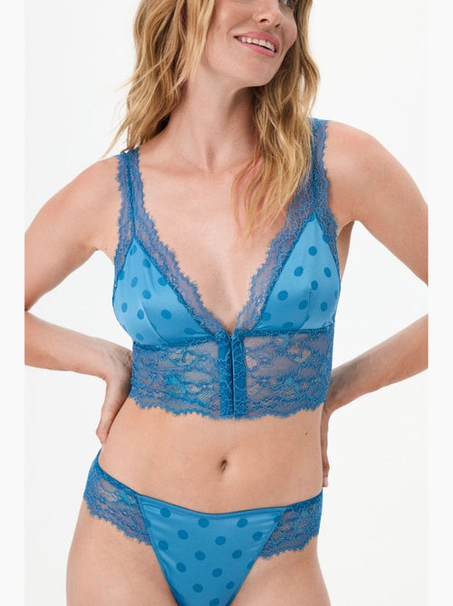 Bralette treso à pois penti - Kiabi