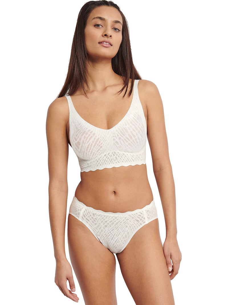 Bralette ZERO FEEL BLISS Blanc - Kiabi