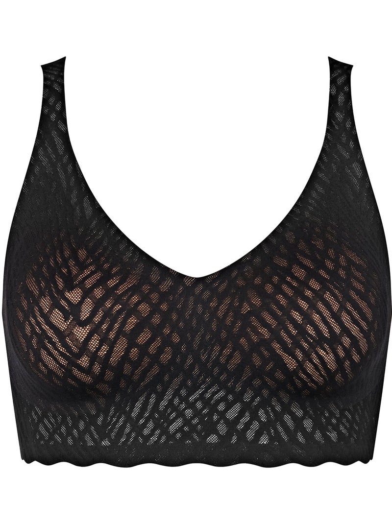 Bralette ZERO FEEL BLISS Noir - Kiabi