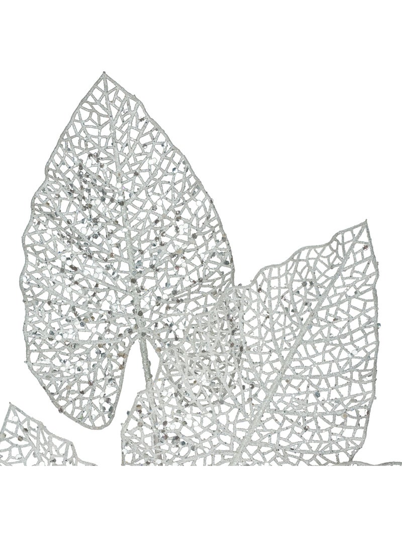 Branche 5 Feuilles Blanc Ajourées Blanc - Kiabi
