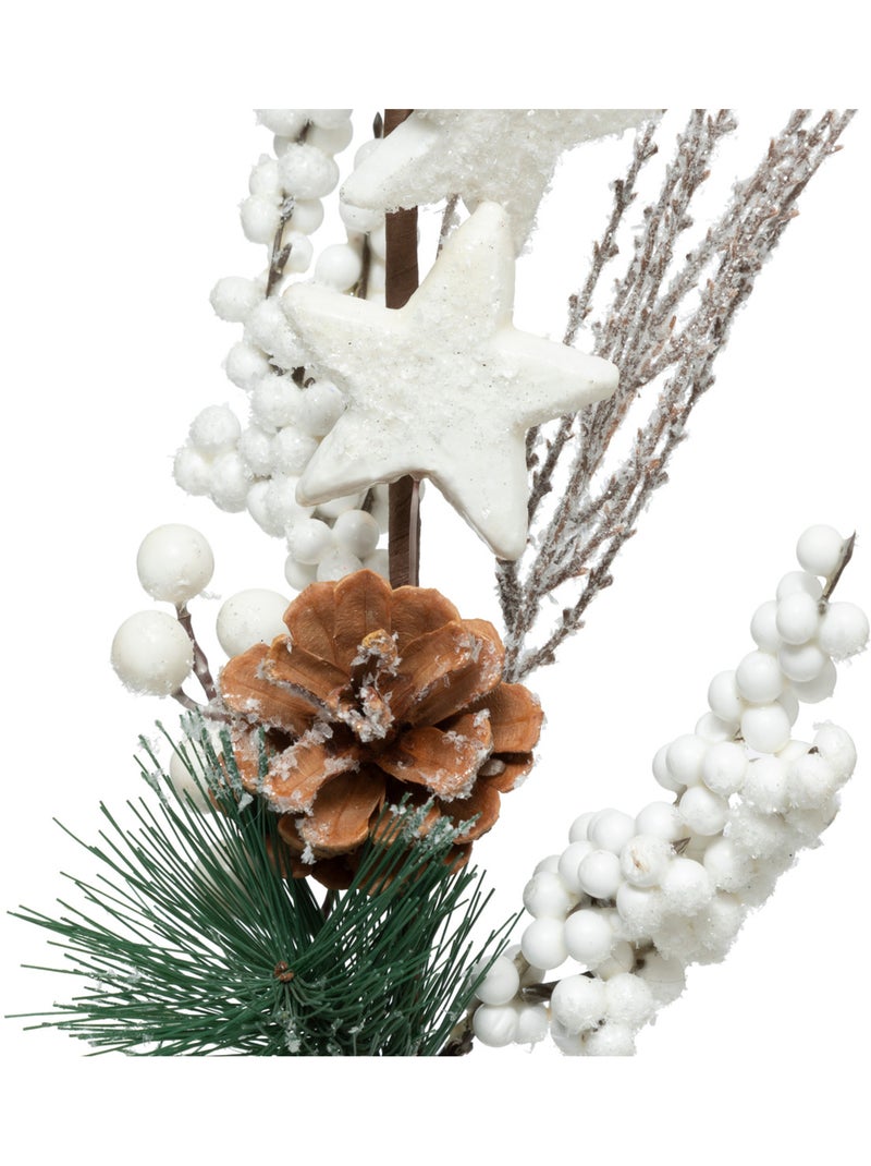 Branche Etoile 75cm Blanc - Kiabi