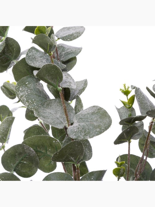 Branche Eucalyptus Paillettes Floquée 98 cm - Kiabi