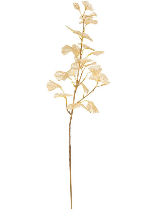 Branche Ginkgo doré 77cm - Kiabi