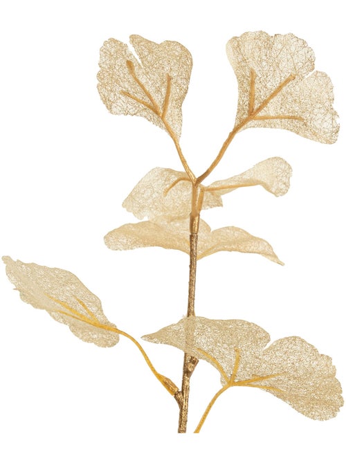 Branche Ginkgo doré 77cm - Kiabi