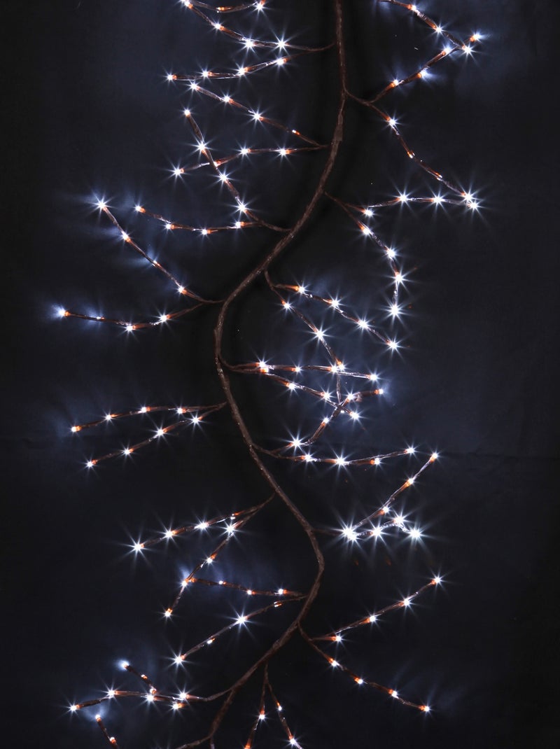 Branche guirlande lumineuse 192 Led Blanc - Kiabi