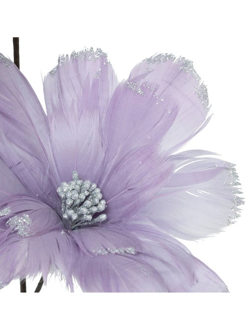 Branche plume mauve H65 - Kiabi