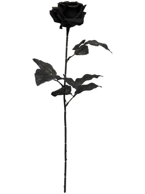 Branche Rose noir et doré H65cm - Kiabi