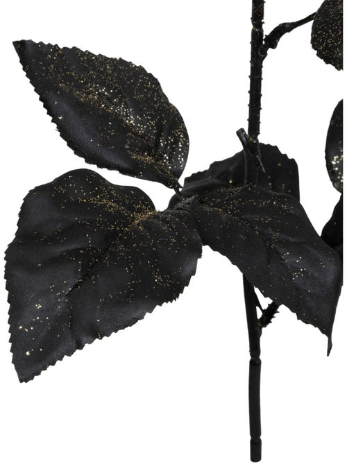 Branche Rose noir et doré H65cm - Kiabi