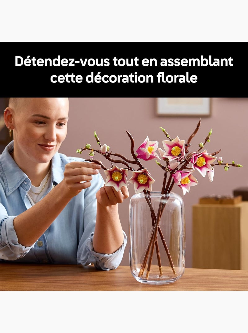 Branches De Magnolia 11510 - Lego® Botanicals - Lego® Rouge - Kiabi
