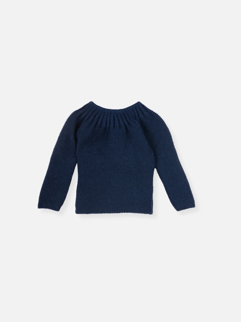 Brassière 3 Boutons Bleu marine - Kiabi