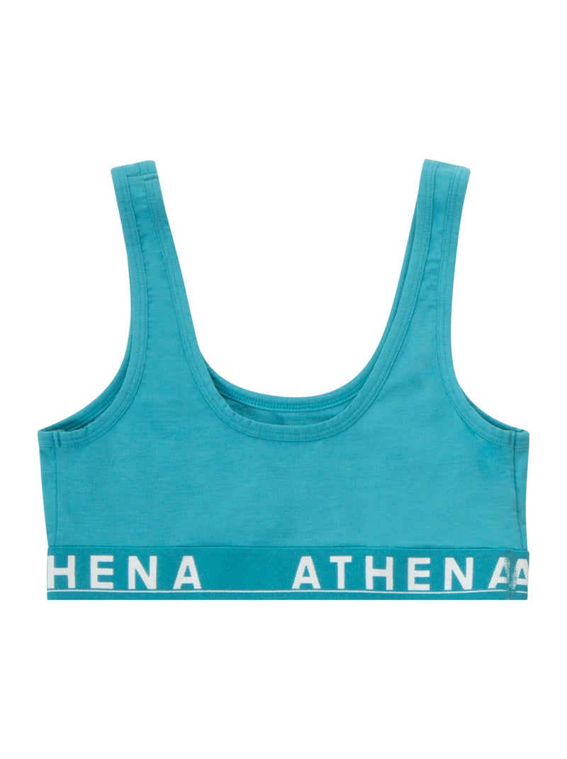 Brassière à bretelles larges fille Easy Color Athena Fille Bleu - Kiabi