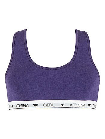Brassière dos nageur Coton Ultra Doux Athena Fille