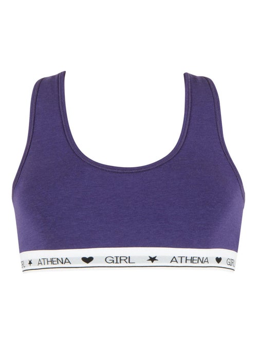 Brassière à coques amovibles fille Coton Ultra Doux Athena Fille - Kiabi