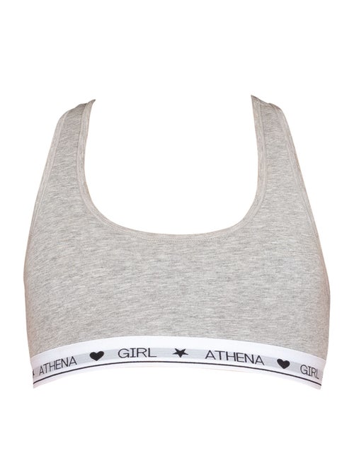Brassière à coques amovibles fille Coton Ultra Doux Girl by Athena - Kiabi