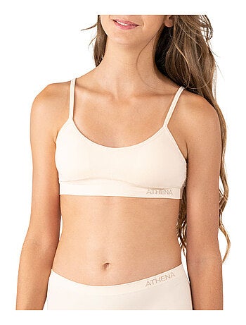 Brassière à coques amovibles fille Sans Couture Fashion Athena Fille