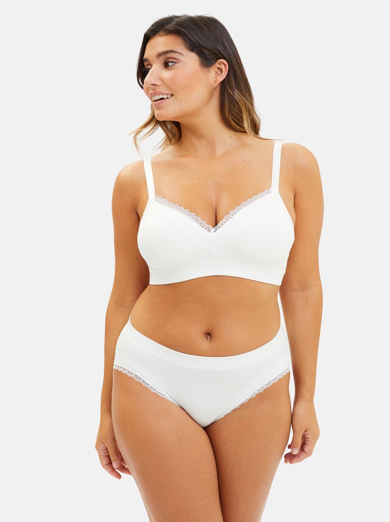 Brassière Agathe Sans Complexe Ivoire - Kiabi