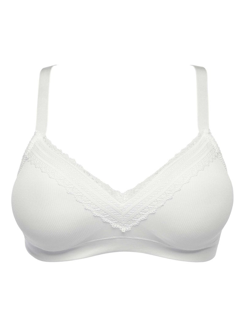 Brassière Agathe Sans Complexe Ivoire - Kiabi