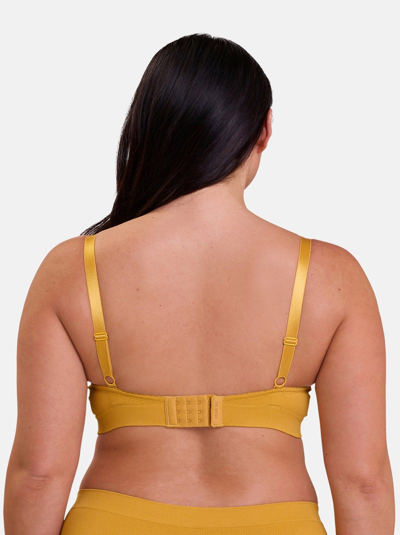 Brassière Agathe Sans Complexe Jaune paille - Kiabi