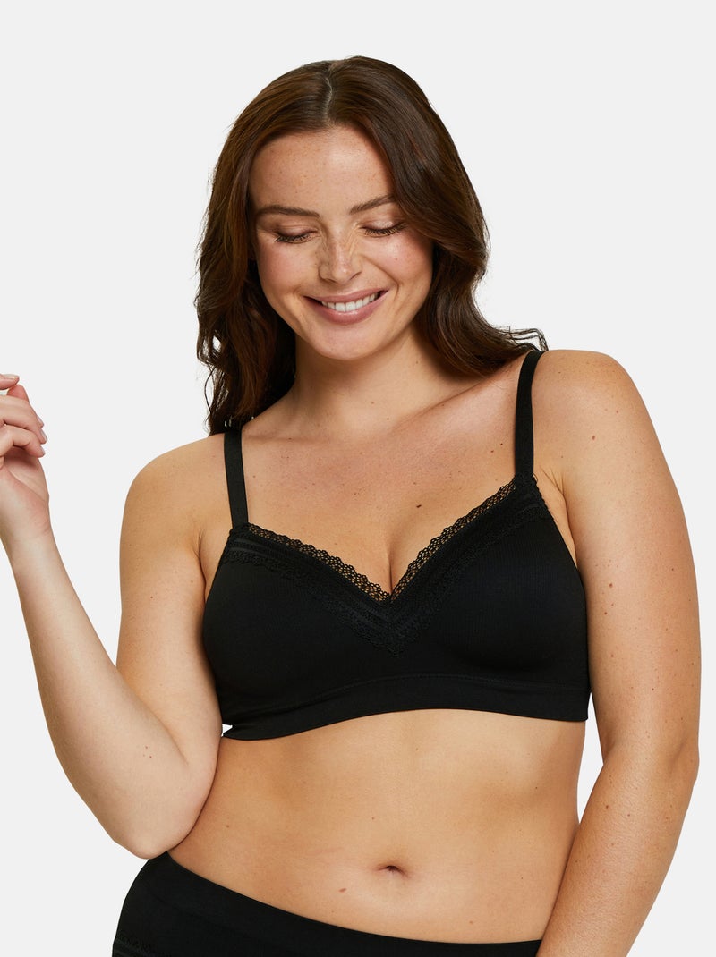 Brassière Agathe Sans Complexe Noir - Kiabi