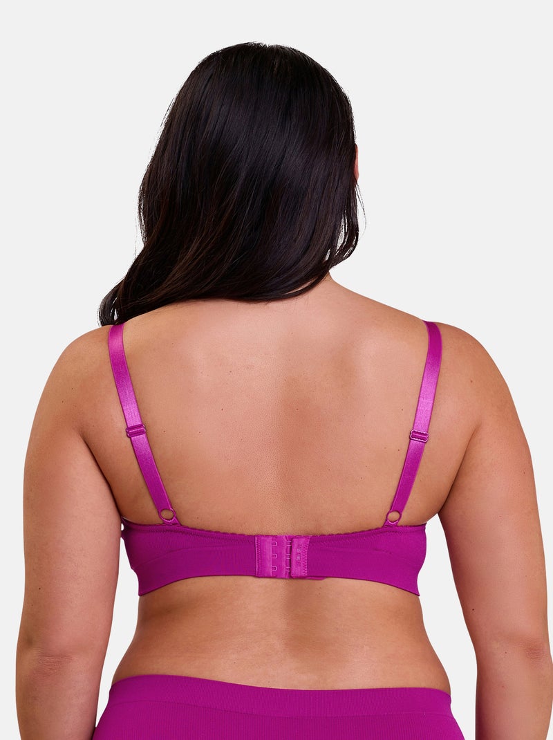 Brassière Agathe Sans Complexe Rose fushia - Kiabi
