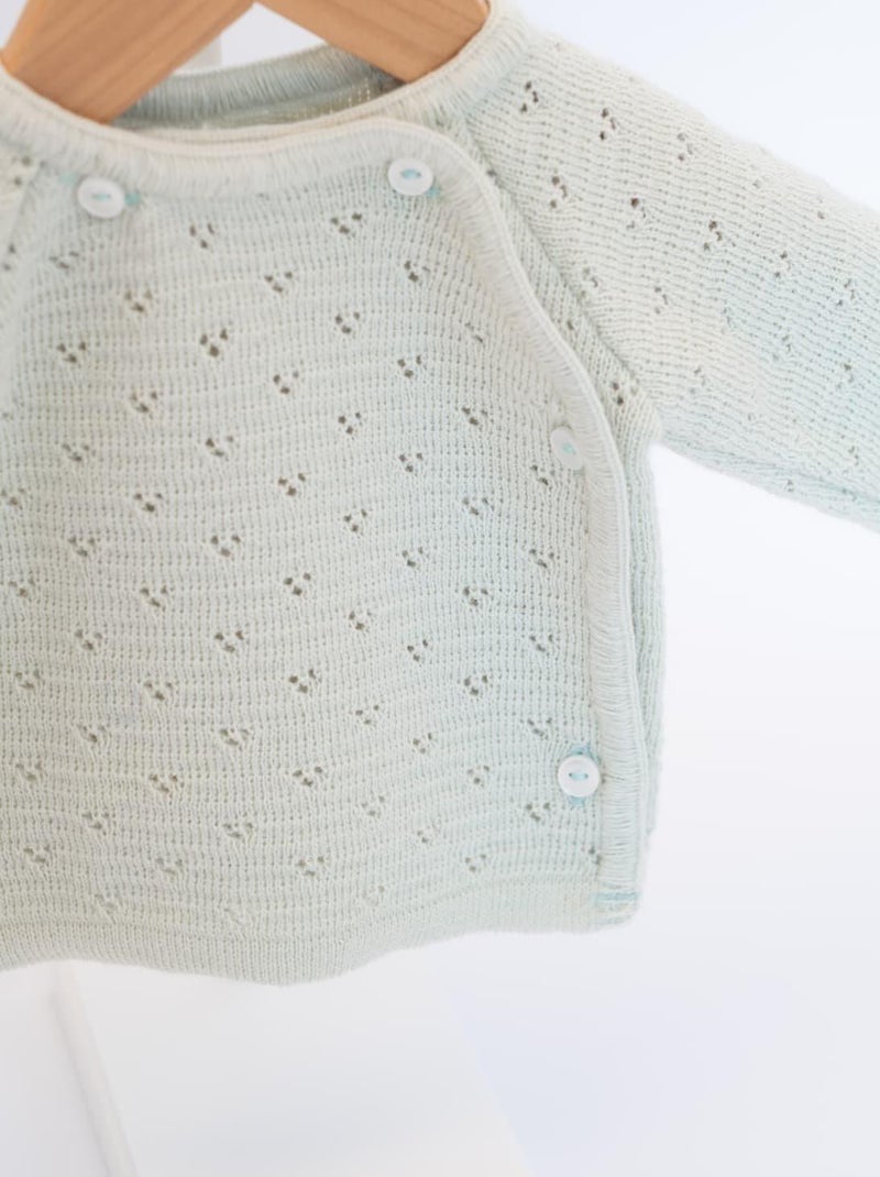 Brassière ajourée Ecru - Kiabi