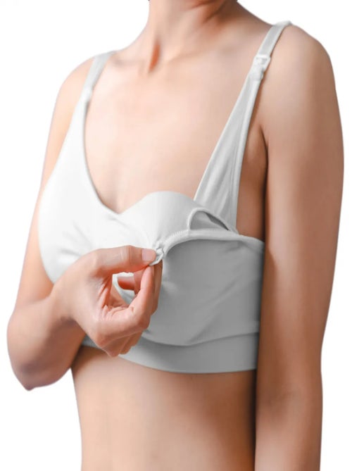 Brassière allaitement action anti-vergeture - Kiabi