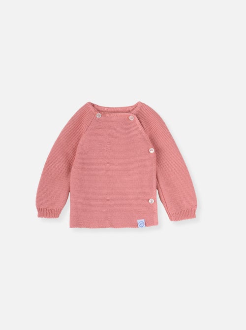 Brassière bébé 50% coton 50% polyester recyclé - Kiabi Brassière bébé 50% coton 50% polyester recyclé - Kiabi