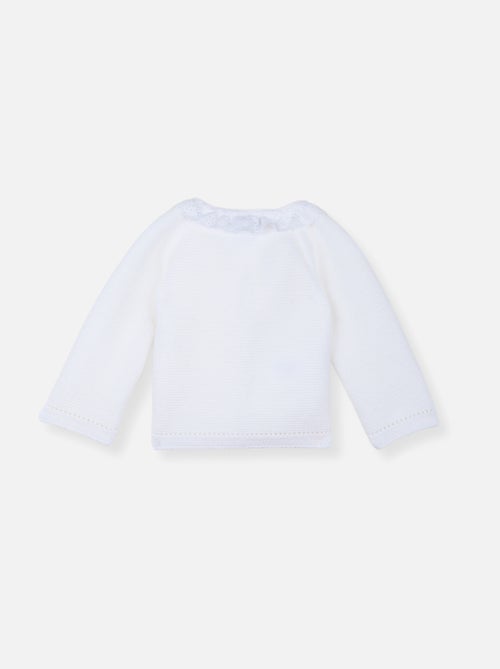 Brassière bébé avec col brodé - Kiabi Brassière bébé avec col brodé - Kiabi