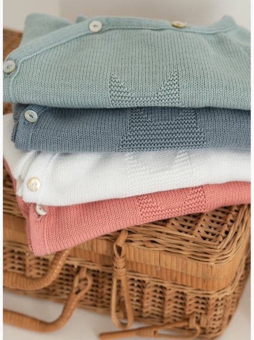 Brassière bébé en coton - collection «petits chats» - Kiabi Brassière bébé en coton - collection «petits chats» - Kiabi