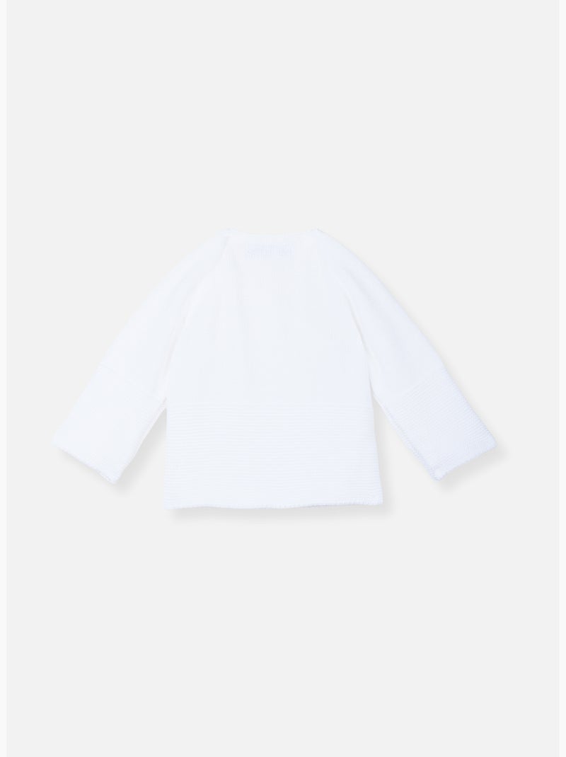 Brassière bébé en coton - collection «petits chats» Blanc - Kiabi