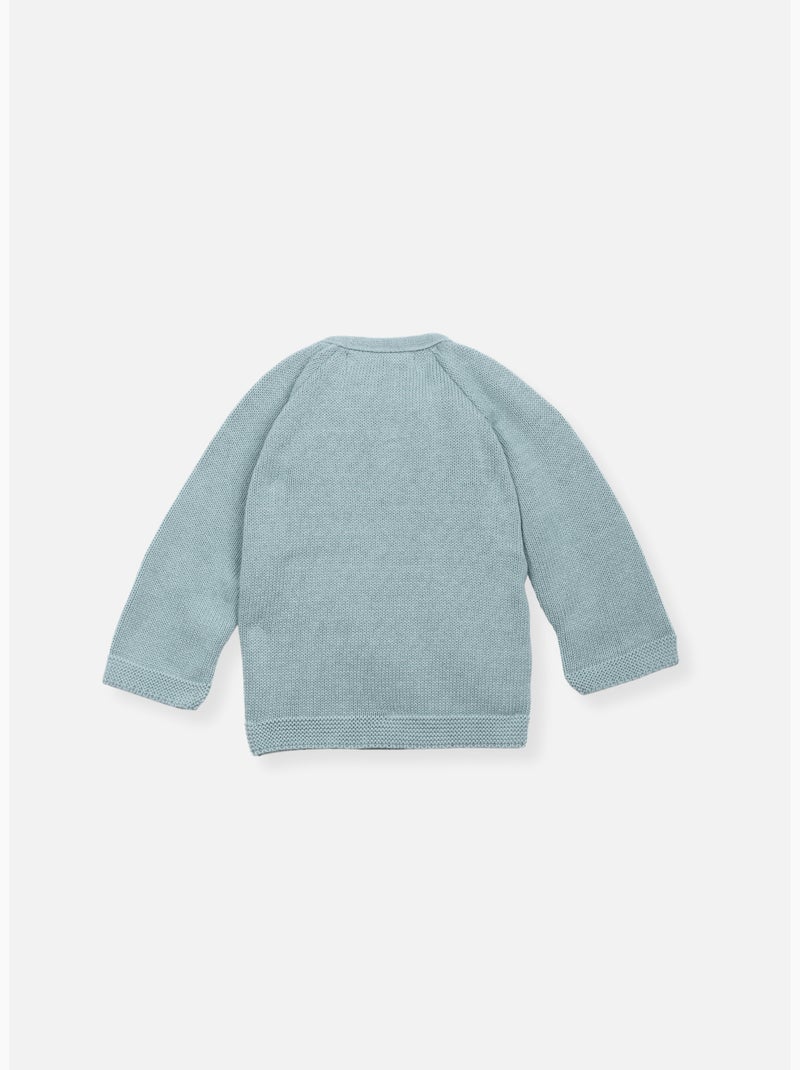 Brassière bébé en coton - collection «petits chats» Vert - Kiabi